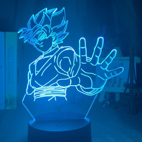 Dragon Ball Z LED Anime Light - Black Son Goku