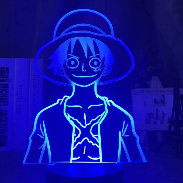 One Piece LED Anime Light - Monkey D. Luffy Portrait