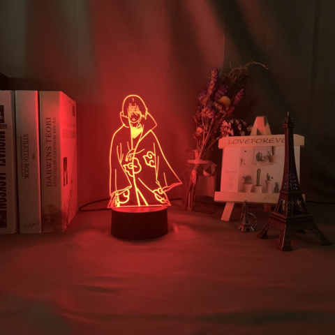 Naruto LED Anime Light - Itachi Uchiha Akatsuki