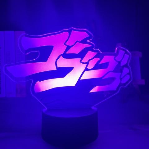 JoJo's Bizarre Adventure LED Anime Light - JoJo's Bizarre Adventure Logo
