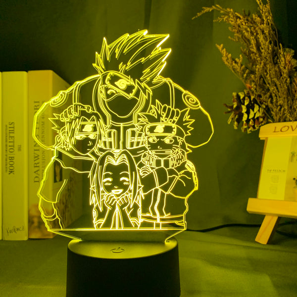 Naruto LED Anime Light - Team 7 Wholesome