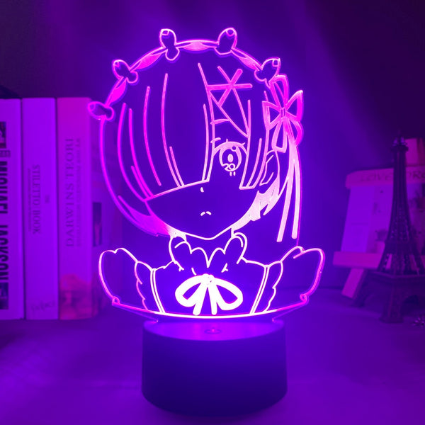 Re:Zero LED Anime Light - Rem-Chan