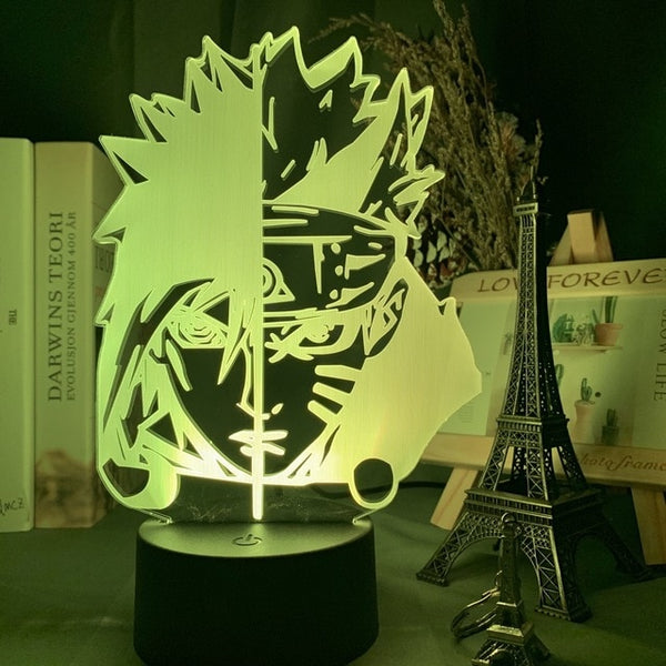 Naruto LED Anime Light - Sasuke Uchiha and Naruto Uzumaki