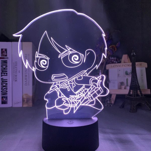 Attack on Titan LED Anime Light -  Angry Chibi Eren
