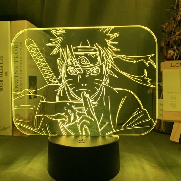 Naruto LED Anime Light - Naruto Uzumaki Shadow Clone Jutsu