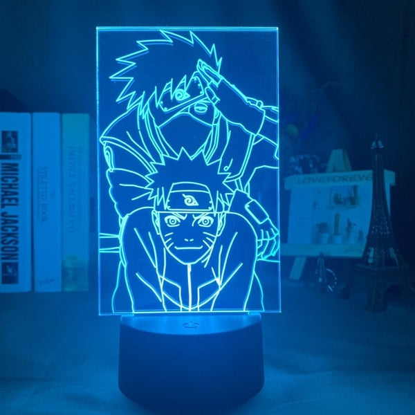 Naruto LED Anime Light - Kakashi and Naruto