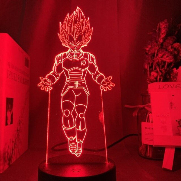 Dragon Ball Z LED Anime Light - Vegeta Hovering