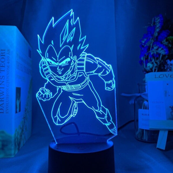 Dragon Ball Z LED Anime Light - Vegeta Charging