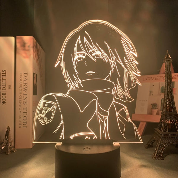 Attack on Titan LED Anime Light - Mikasa Ackerman Portrait