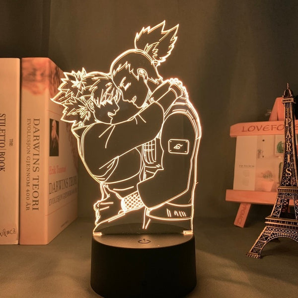 Naruto LED Anime Light - Shikamaru and Temari eternal love