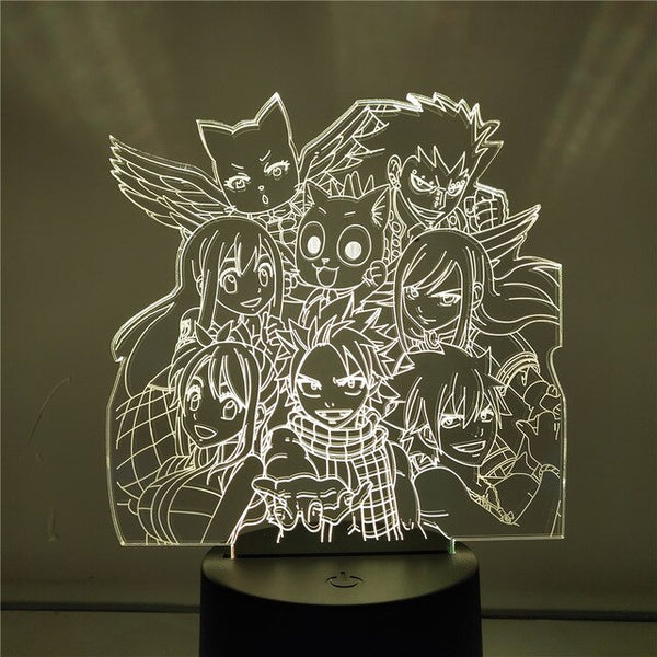 Fairy Tail LED Anime Light - Fairy Tail Squad