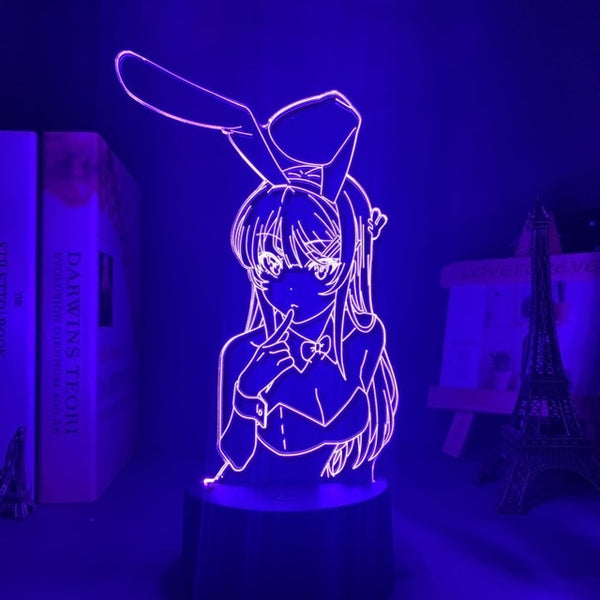 Bunny Girl Senpai LED Anime Light - Mai Sakurajima
