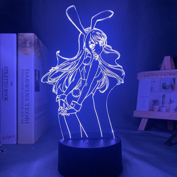 Bunny Girl Senpai LED Anime Light - Persuasive Mai
