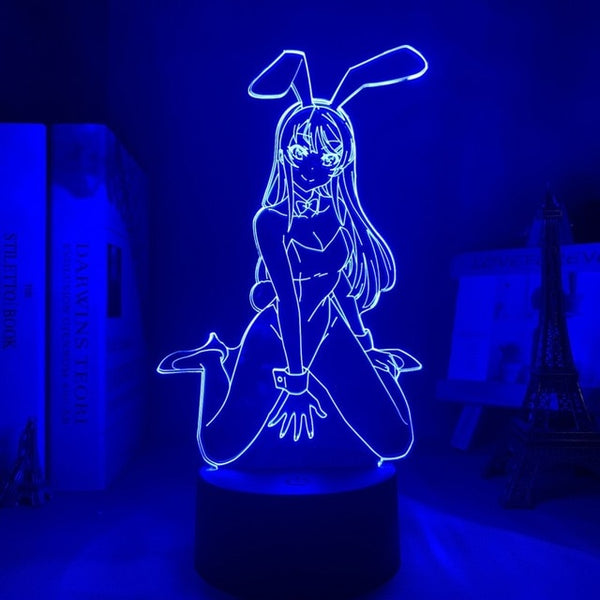 Bunny Girl Senpai LED Anime Light - Splitting Mai