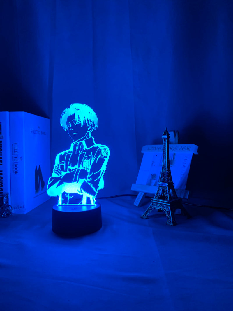 Attack on Titan LED Anime Light - Levi Ackerman