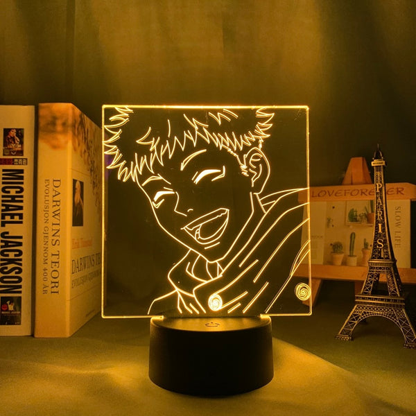 Jujutsu Kaisen LED Anime Light - Itadori Yuji Profile