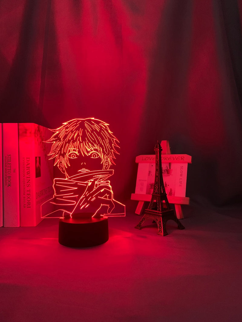 Jujutsu Kaisen LED Anime Light - Satoru Mask off