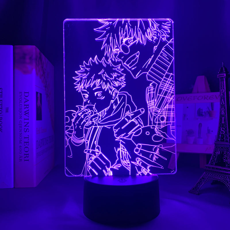 Jujutsu Kaisen LED Anime Light - Itadori x Gojo