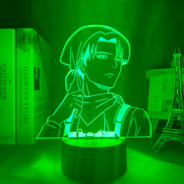 Attack on Titan LED Anime Light - Cleaning Levi