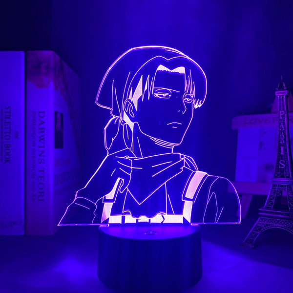 Attack on Titan LED Anime Light - Cleaning Levi