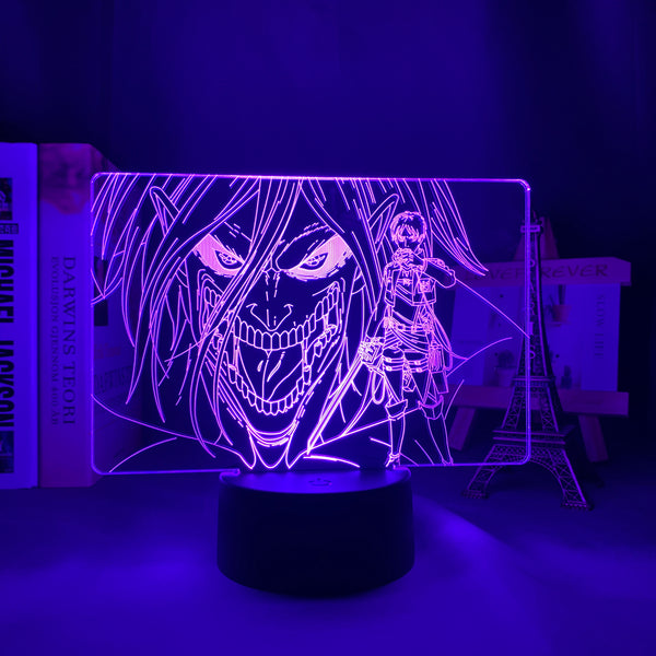 Attack on Titan LED Anime Light - Fear the coordinate