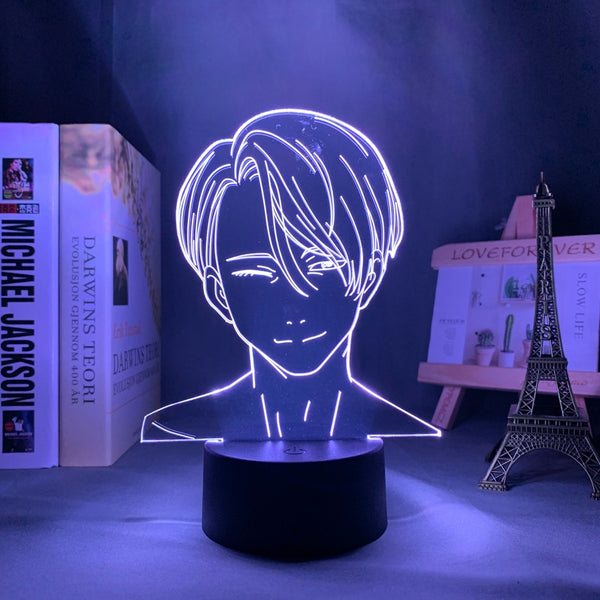 Yuri on Ice LED Anime Light - Victor Nikiforov