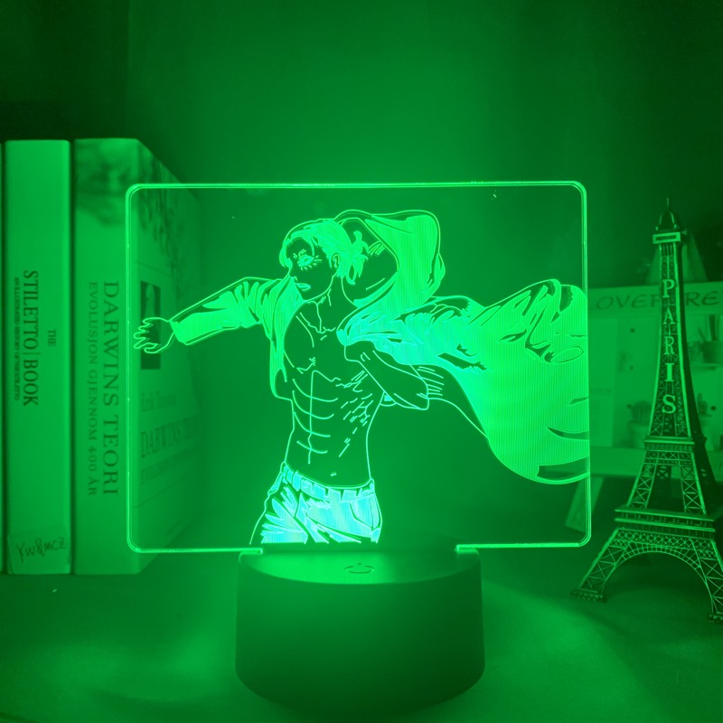Attack on Titan LED Anime Light - Eren Yeager