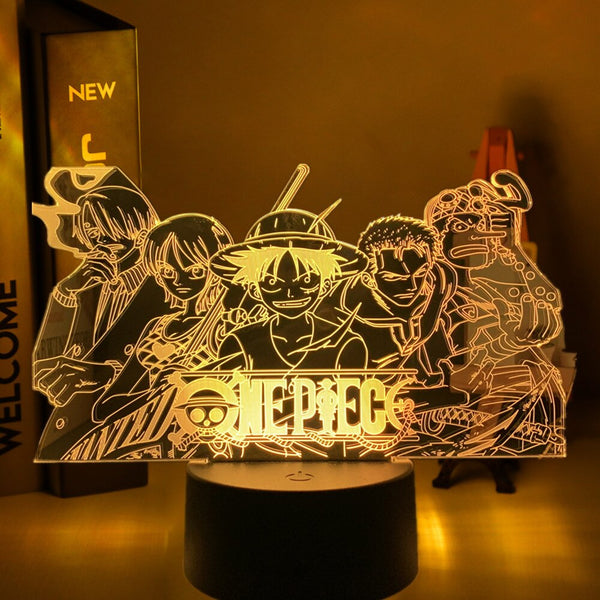 One Piece LED Anime Light - The Strawhats