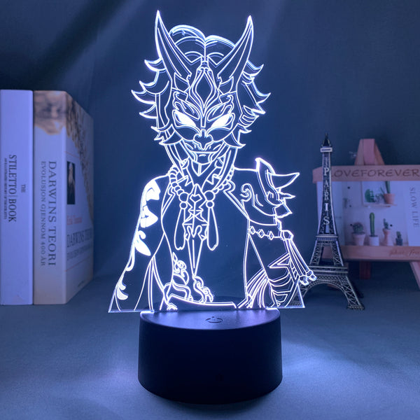 Genshin Impact LED Anime Light - Masked Xiao