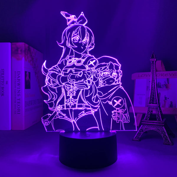 Genshin Impact LED Anime Light -  Amber